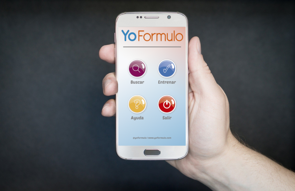 Aplicación móvil YoFormulo